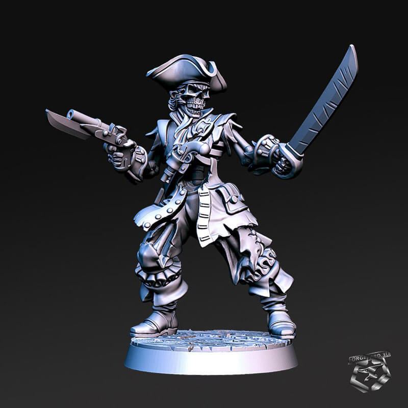 Billy-the-Bone-RN-Estudio-sailing-the-seas-collection-figurines-fantasy-tabletop-RPG-3D-miniatures