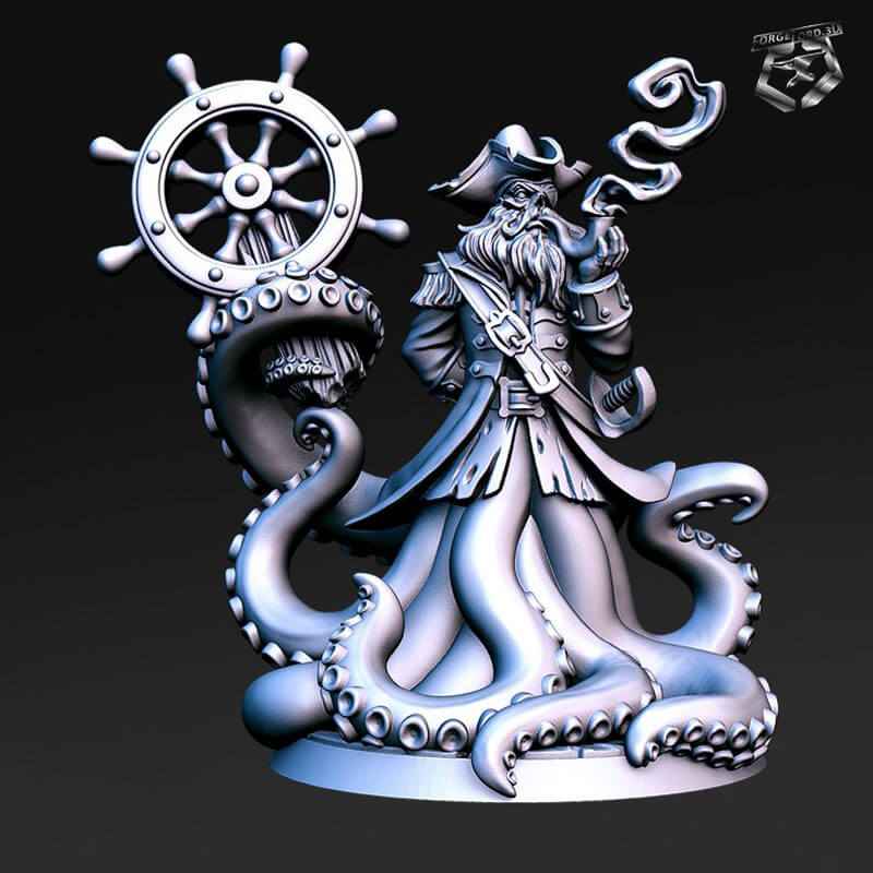 Captain-Quidd-RN-Estudio-sailing-the-seas-collection-figurines-fantasy-tabletop-RPG-3D-miniatures