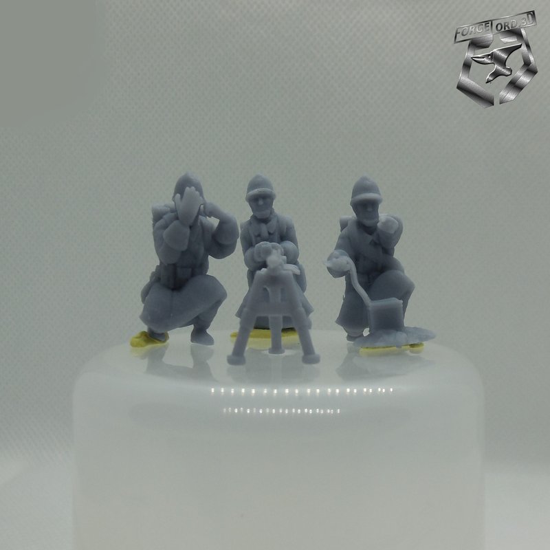 MMG and servants-Eskice-Miniature-WWII-historical-figurine-3d-miniatures-tabletop-rpg