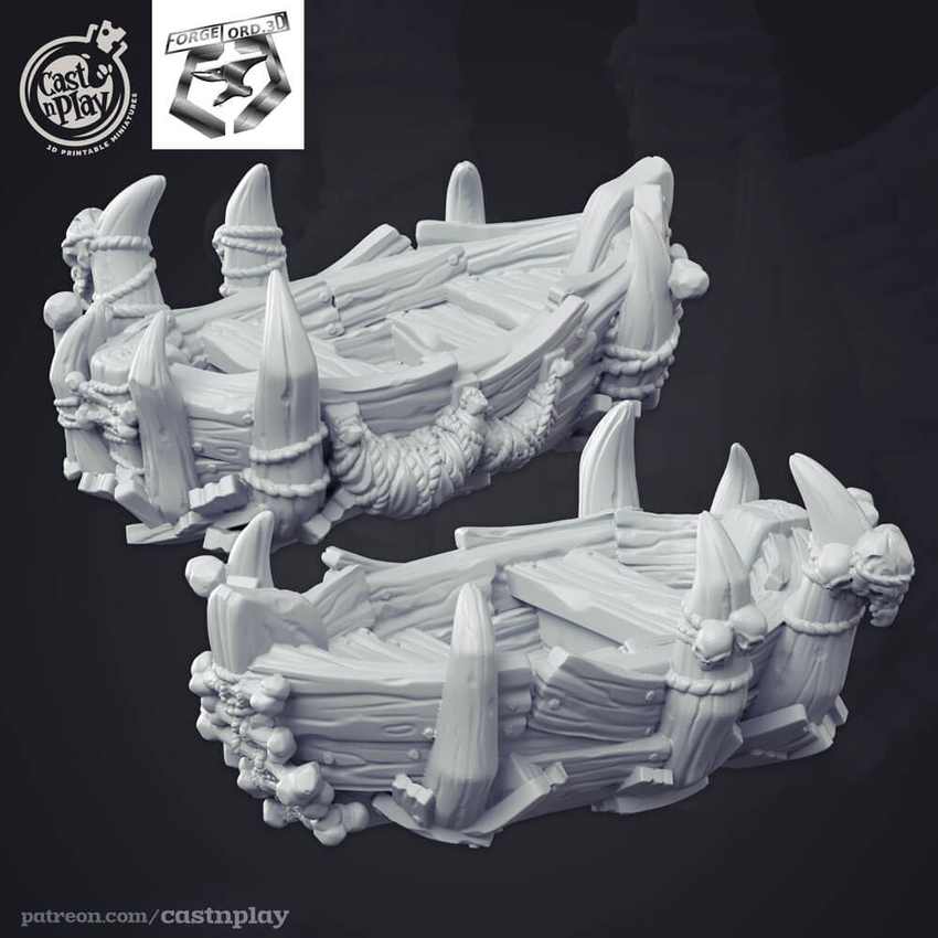 Pirate-Escape-Boat-CastNPlay-decor-fantasy-tabletop-RPG-3D-miniatures
