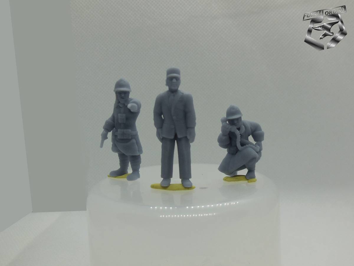 QG with DeGaulle-Eskice-Miniature-WWII-historical-figurine-3d-miniatures-tabletop-rpg