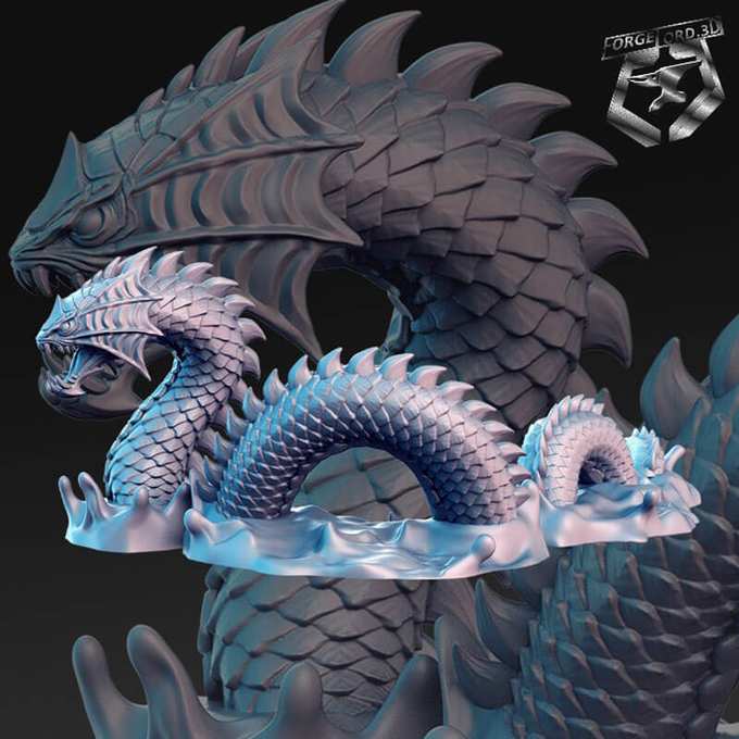 Sea-Serpent-RN-Estudio-sailing-the-seas-collection-figurines-fantasy-tabletop-RPG-3D-miniatures