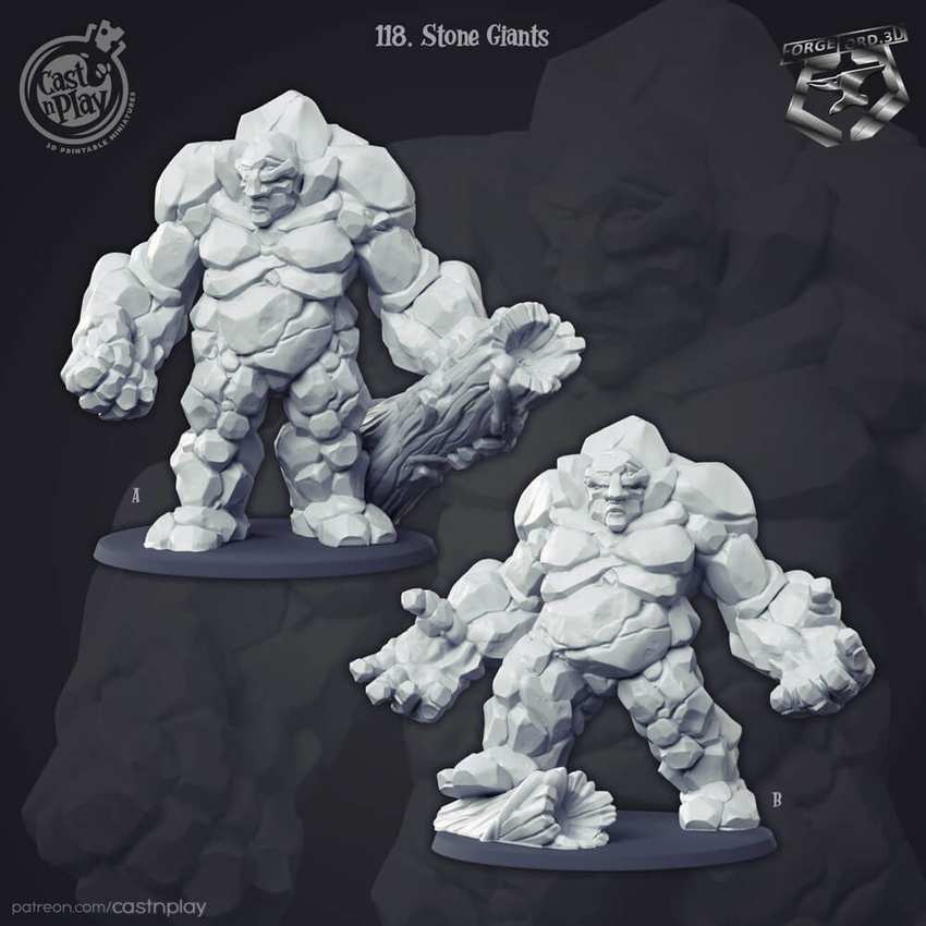 Stone-Giants-CastNPlay-figurines-fantasy-tabletop-RPG-3D-miniatures