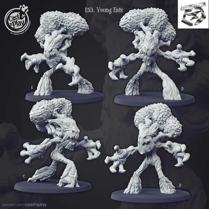 Young-Ents-CastNPlay-figurines-fantasy-tabletop-RPG-3D-miniatures