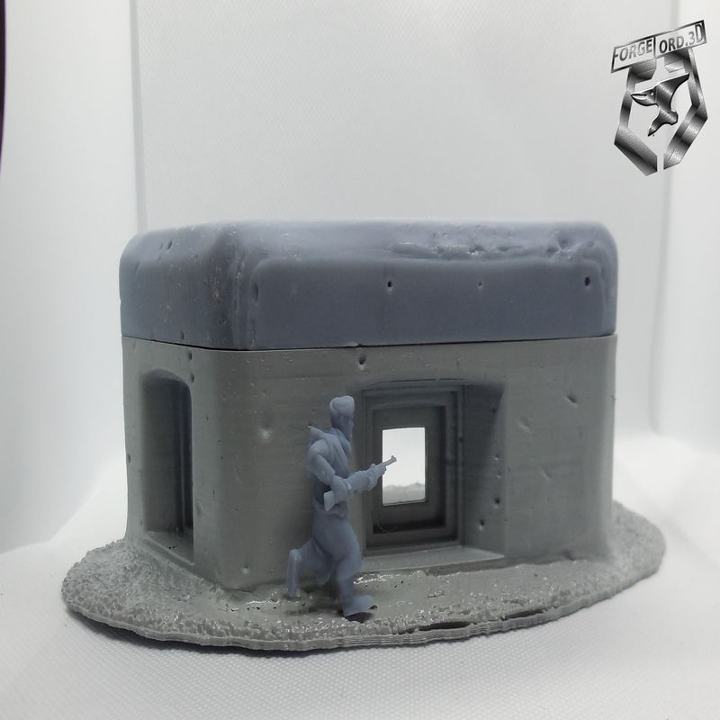 Bunker-Eskice-Miniature-WWII-decor-historical-bunker-3d-miniatures-tabletop-rpg