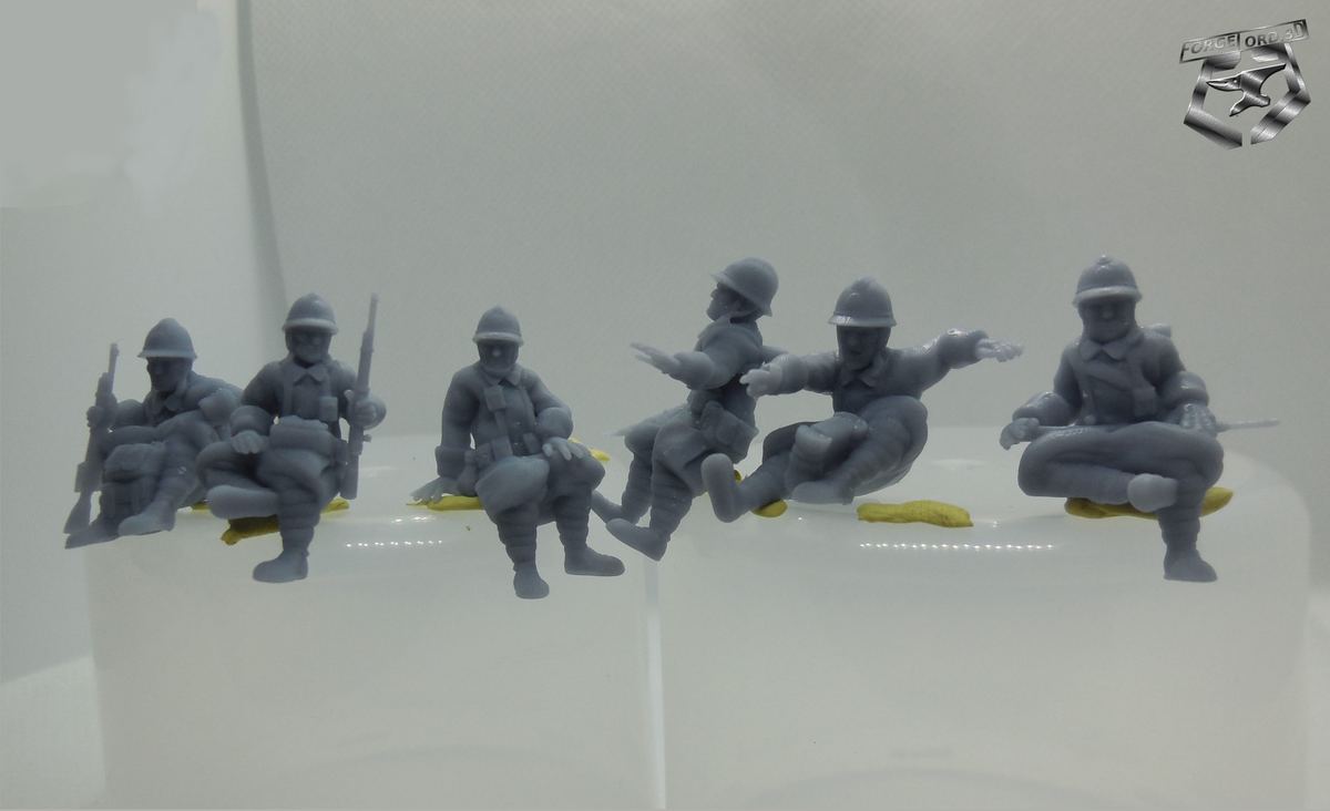 Tank Riders-Eskice-Miniature-WWII-historical-vehicule-figurine-3d-miniatures-tabletop-rpg