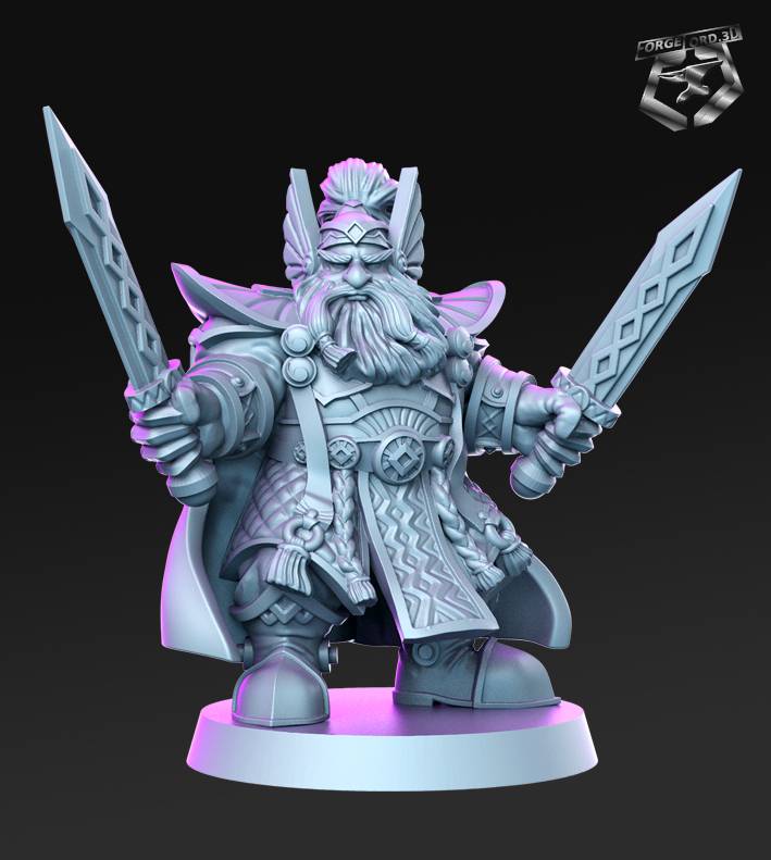 Grimhold-RN-Estudio-the-royal-guard-collection-figurines-fantasy-tabletop-RPG-3D-miniatures