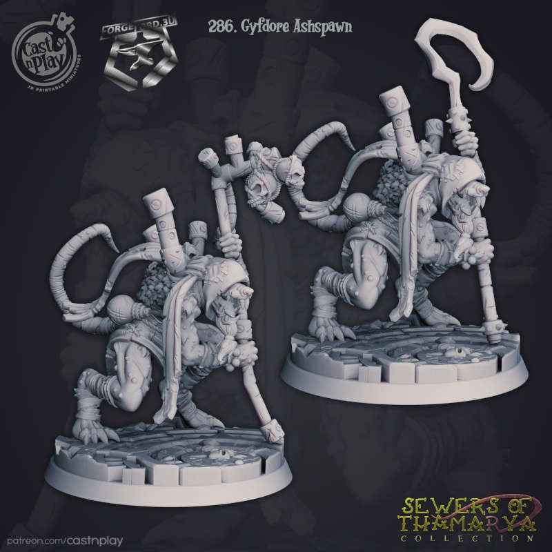 Gyfdore-3D-MINIATURES-CASTNPLAY-RAT-MEN-SEWERS-OF-THAMARYA-COLLECTION