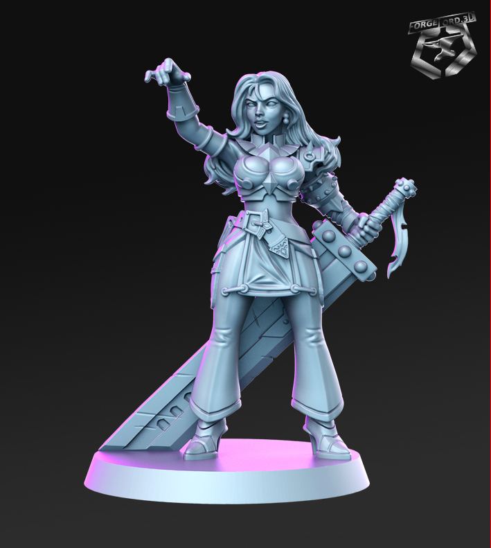 Margie-RN-Estudio-the-royal-guard-collection-figurines-fantasy-tabletop-RPG-3D-miniatures