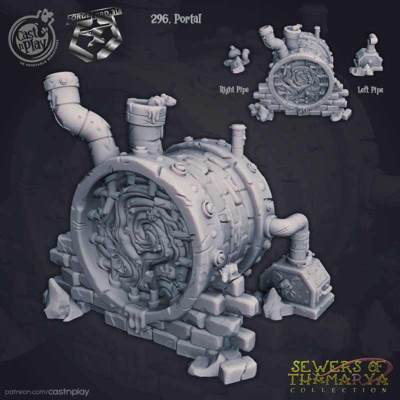 sewer-Portal-CastNPlay-sewers-thamarya-Collection-fantasy-miniatures-tabletop-RPG-3d-decor