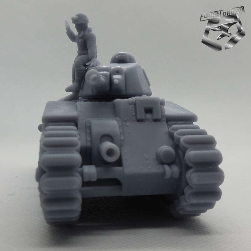 Renault-B1bis-Figurines-3D-miniatures-army-french-Eskice-Miniature-historical-tank-WW-II-3
