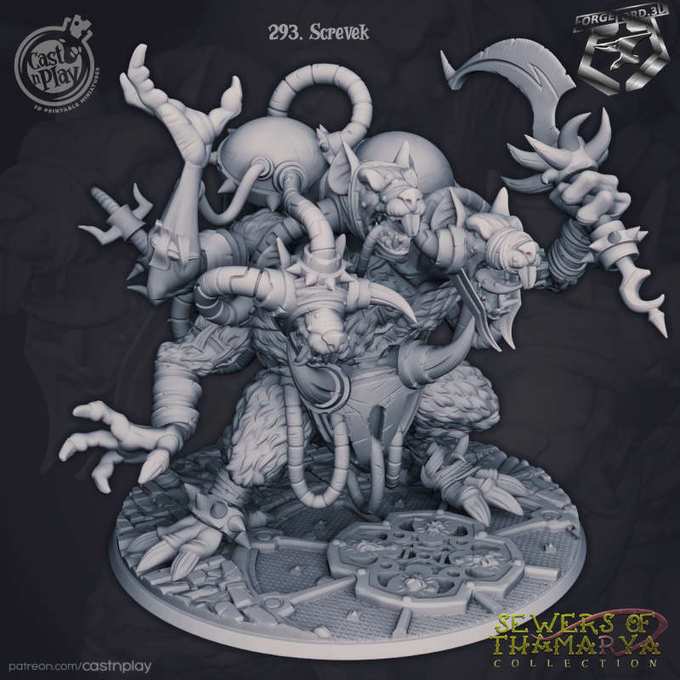 Screvek-3D-MINIATURES-BOSS-CASTNPLAY-RAT-MEN-SEWERS-OF-THAMARYA-COLLECTION