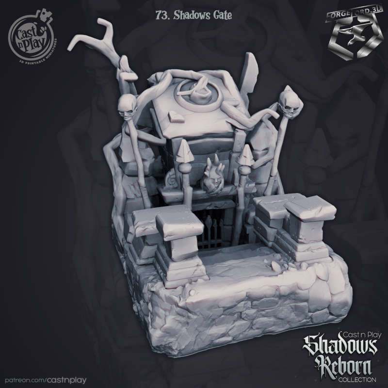 Shadows-Gate-CastNPlay-Cosmic-Horror-Collection-fantasy-miniatures-tabletop-RPG-3d-decor