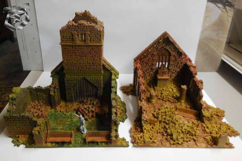 Destroyed-Church-Decor-3dminiatures-decor-Eskice-Miniature-historical-church-WW-II