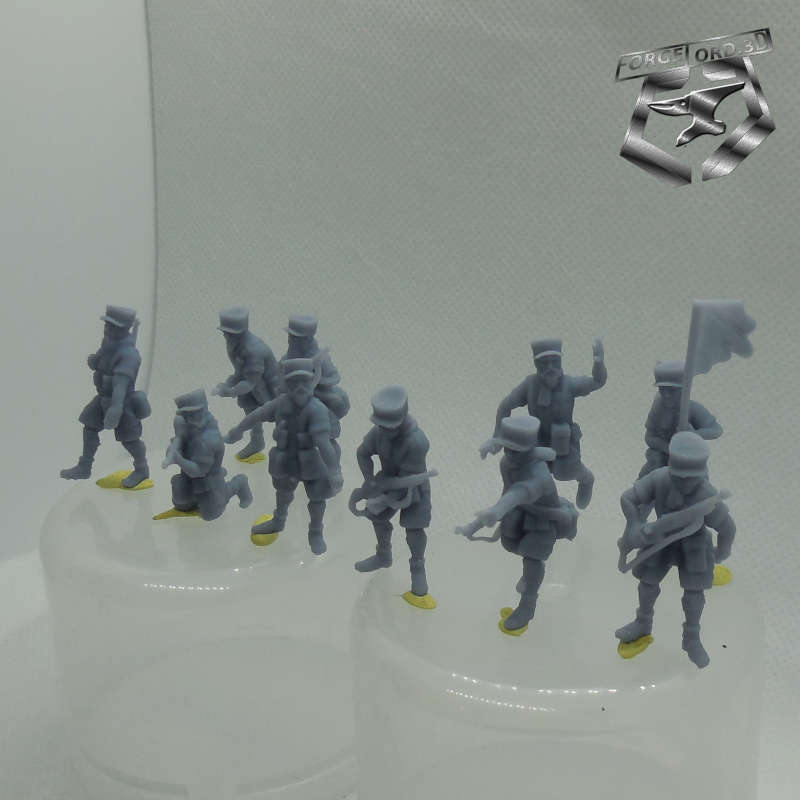 foreign-legion-WWII-Figurines-3D-miniatures-Eskice-Miniature-historical-3
