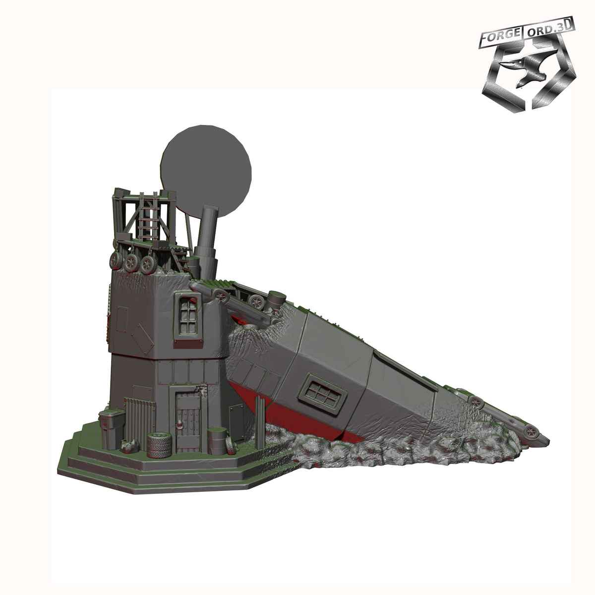 sponsor-tower-3D-miniatures-Eskice-Miniature-craft-and-furious