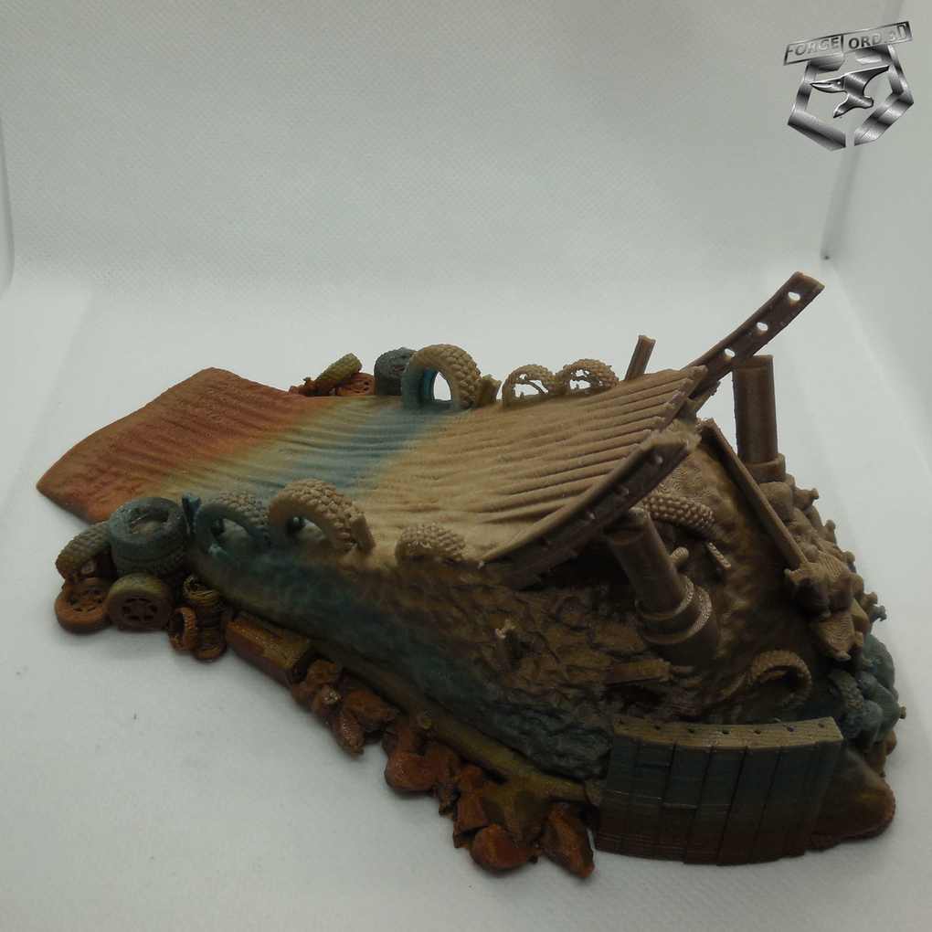 springboards-pack-kit-3D-miniatures-Eskice-Miniature-craft-and-furious-2