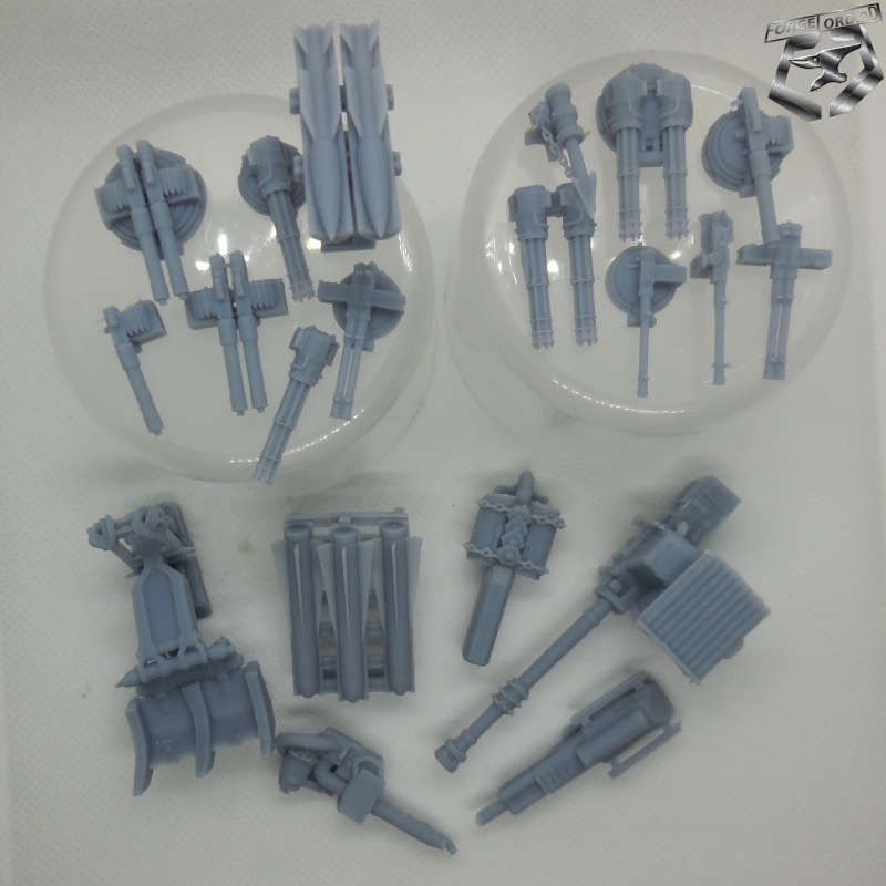 weapon-pack-kit-3D-miniatures-Eskice-Miniature-craft-and-furious