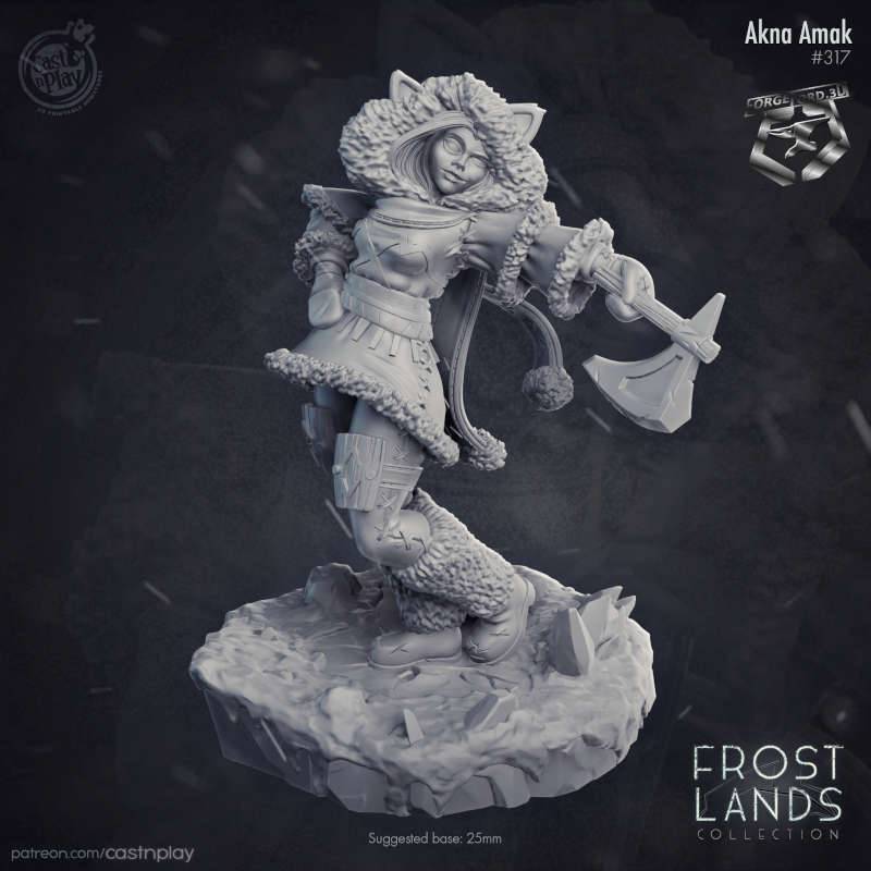 Akna-Amak-CastNPlay-frostland-Collection-fantasy-miniatures-tabletop-RPG-hero