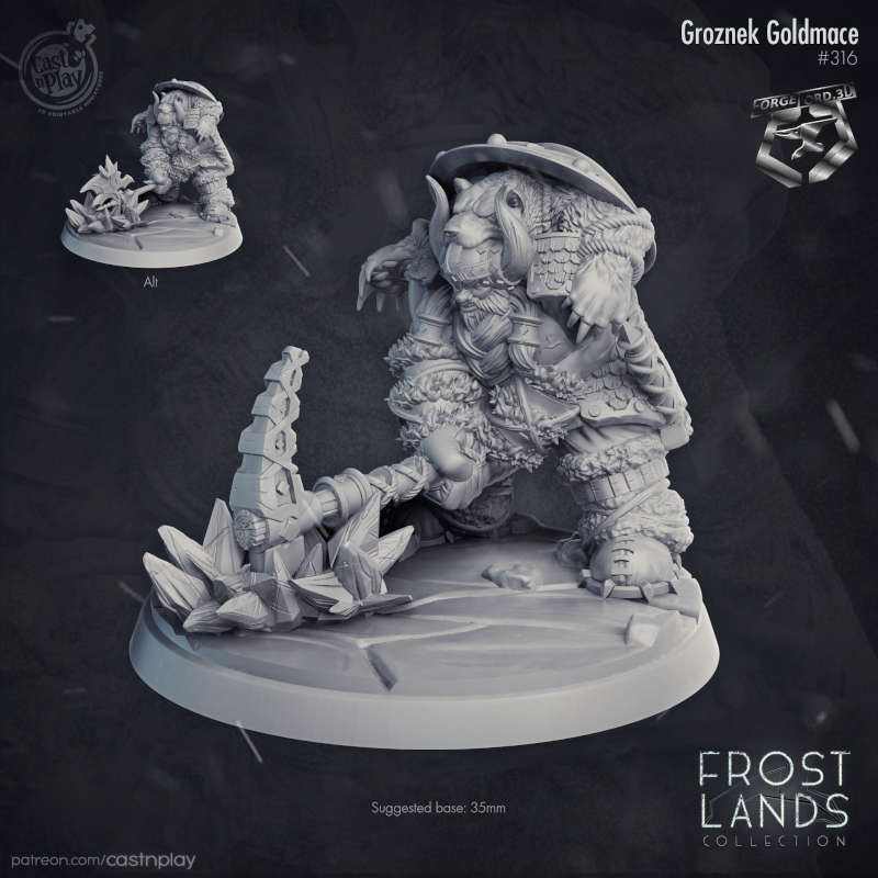 Groznek-Goldmace-CastNPlay-frostland-Collection-fantasy-miniatures-tabletop-RPG-hero