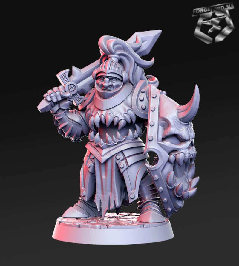 Grumm-RN-Estudio-welcome-to-the-abyss-collection-figurines-fantasy-tabletop-RPG-3D-miniatures-knight