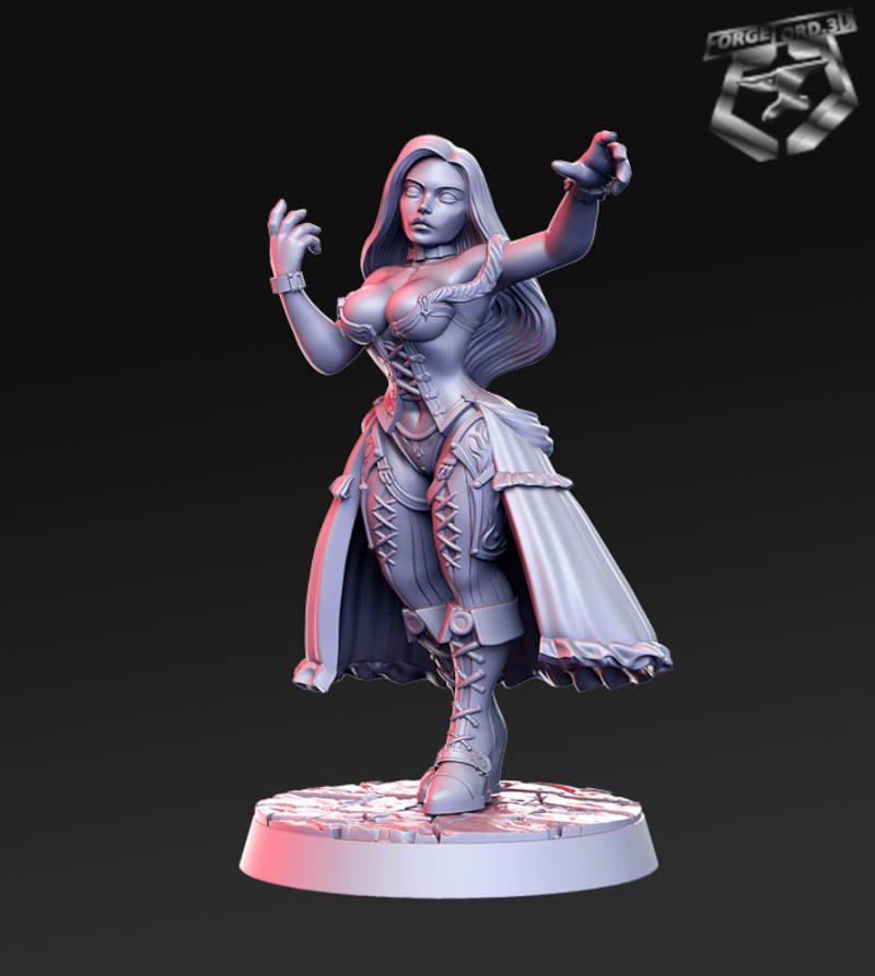 Mara-RN-Estudio-welcome-to-the-abyss-collection-figurines-fantasy-tabletop-RPG-3D-miniatures-female