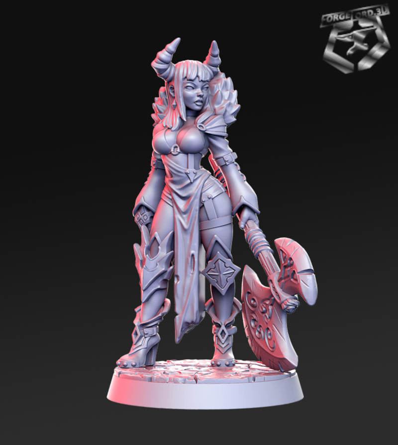 Soraya-RN-Estudio-welcome-to-the-abyss-collection-figurines-fantasy-tabletop-RPG-3D-miniatures-demon-female