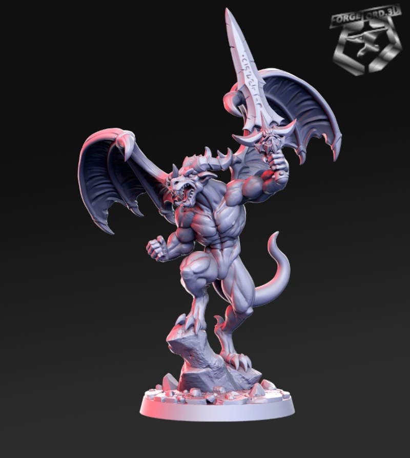 Sorbal-RN-Estudio-welcome-to-the-abyss-collection-figurines-fantasy-tabletop-RPG-3D-miniatures-demon