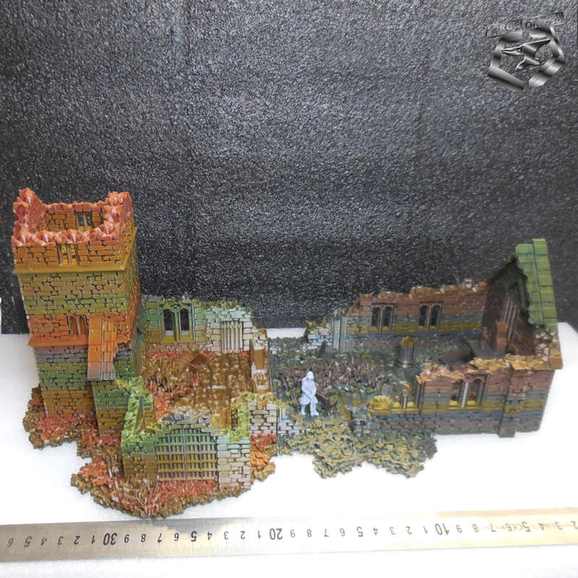 Destroyed-Church-Decor-28mm-3dminiatures-decor-Eskice-Miniature-historical-church-WW-II-3