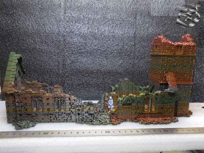 Destroyed-Church-Decor-28mm-3dminiatures-decor-Eskice-Miniature-historical-church-WW-II-2