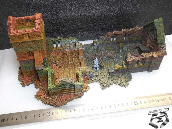 Destroyed-Church-Decor-28mm-3dminiatures-decor-Eskice-Miniature-historical-church-WW-II-5