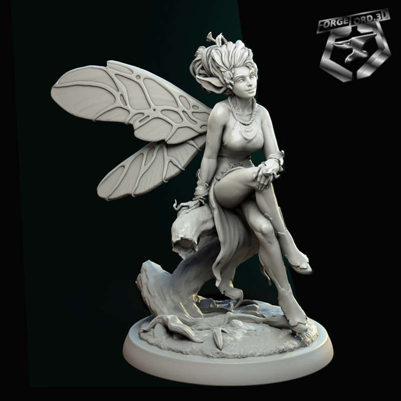 pixie-statue-75mm-figurines-fantasy-tabletop-RPG-3D-miniatures-white-werewolf-tavern