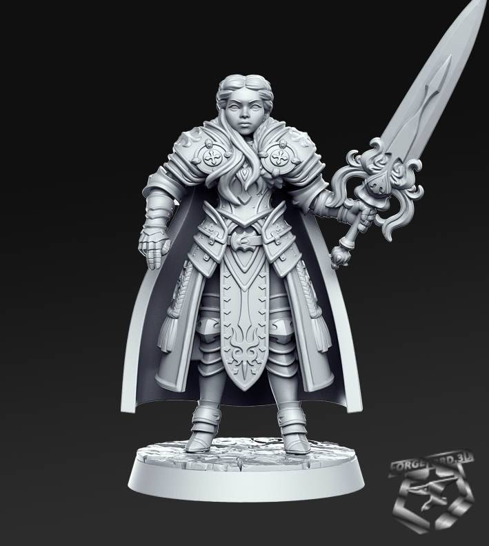 Agnes--RN-Estudio-monster-hunters-collection-figurines-fantasy-tabletop-RPG-3D-miniatures-female