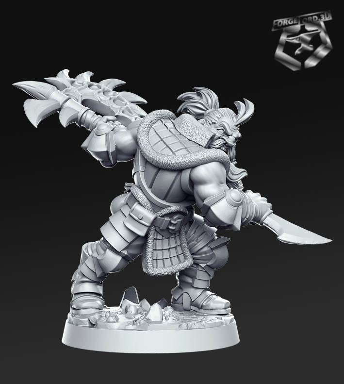Gandharr-RN-Estudio-monster-hunters-collection-figurines-fantasy-tabletop-RPG-3D-miniatures