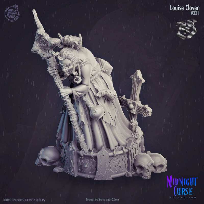 Loise-Cloven-Midnight-Curse-CastNPlay-Collection-fantasy-miniatures-tabletop-RPG-hero