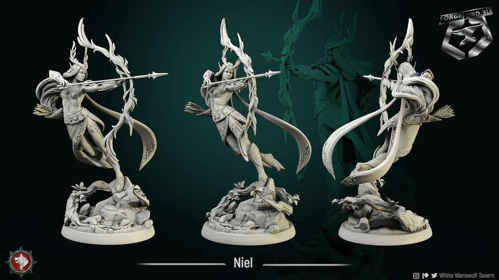 Niel-75mm-statue-fantasy-tabletop-RPG-3D-miniatures-white-werewolf-tavern