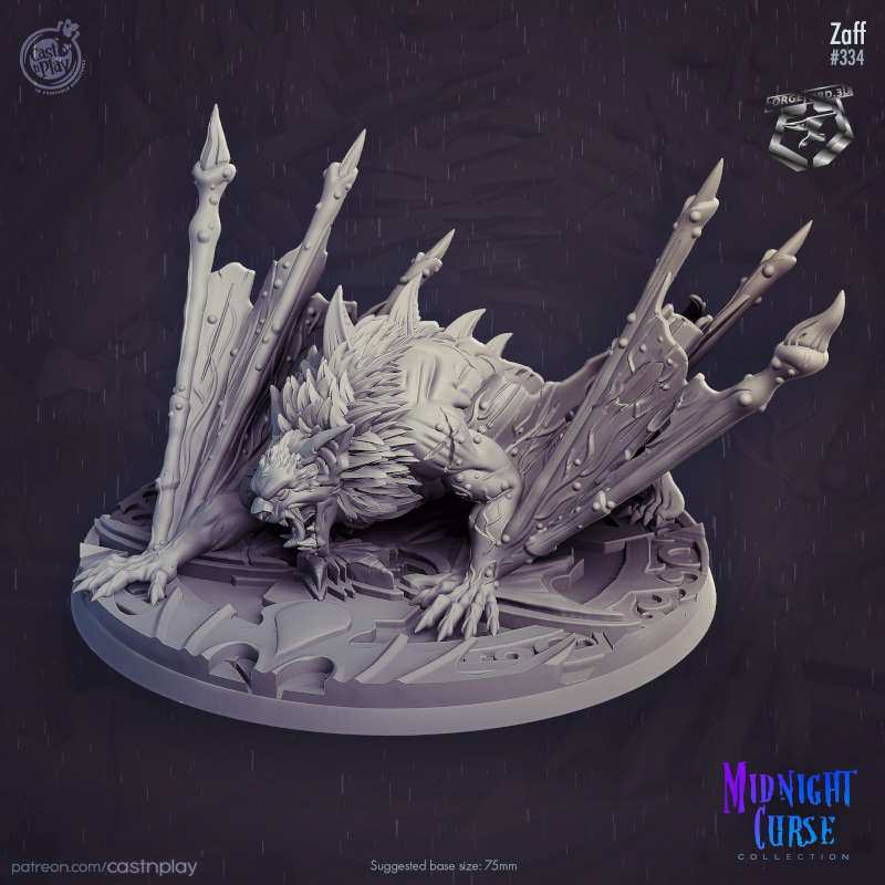 Zaff-Midnight-Curse-CastNPlay-Collection-fantasy-miniatures-tabletop-RPG-hero