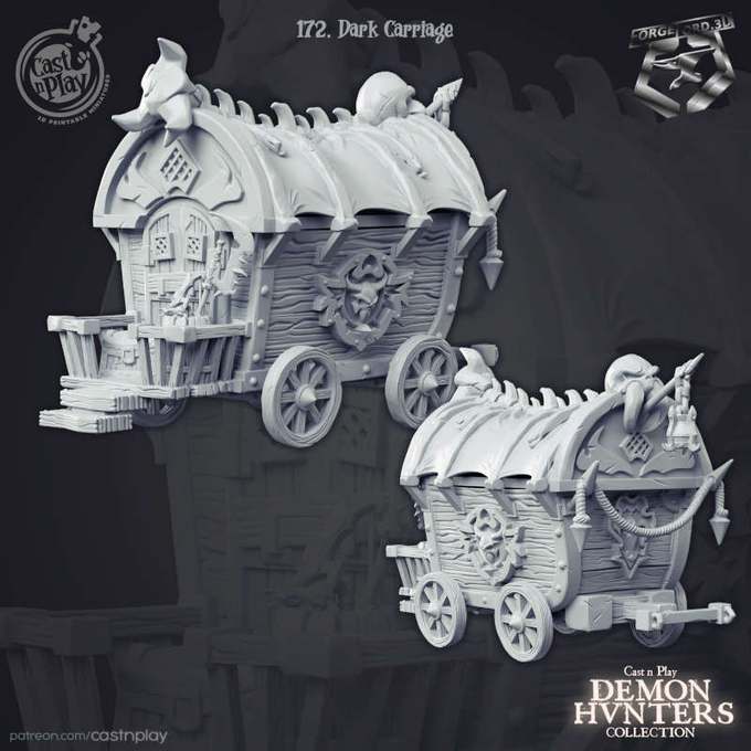 Dark-Carriage-CastNPlay-uru-can-tribe-Collection-fantasy-miniatures-tabletop-RPG-decor