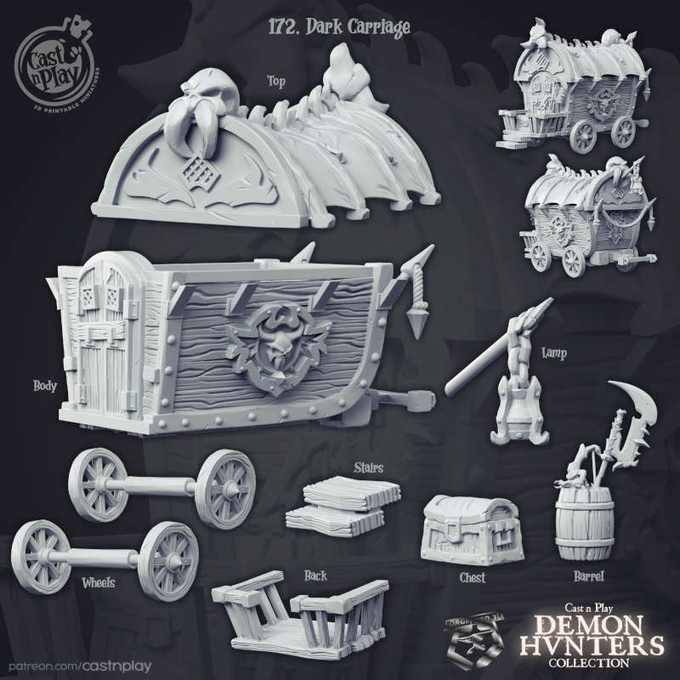 Dark-Carriage-PartsDark-Carriage-CastNPlay-uru-can-tribe-Collection-fantasy-miniatures-tabletop-RPG-decor