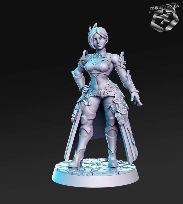 Lolissa-RN-Estudio-classic-jrpg-collection-figurines-fantasy-tabletop-RPG-3D-miniatures