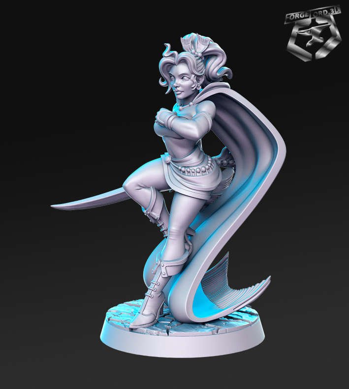 Prissa-RN-Estudio-classic-jrpg-collection-figurines-fantasy-tabletop-RPG-3D-miniatures