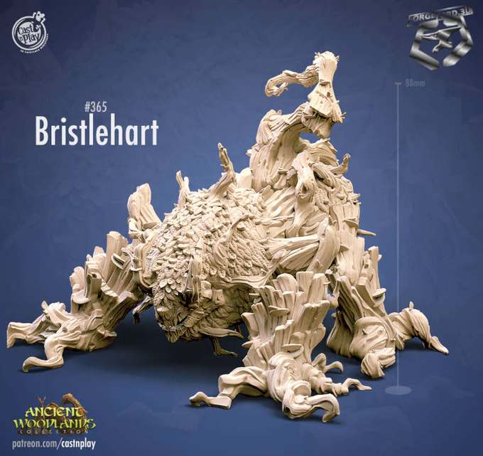 Bristlehart-CastNPlay-ancient-woodlands-Collection-fantasy-miniatures-tabletop-RPG