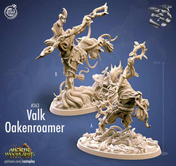 Valk-CastNPlay-ancient-woodlands-Collection-fantasy-miniatures-tabletop-RPG