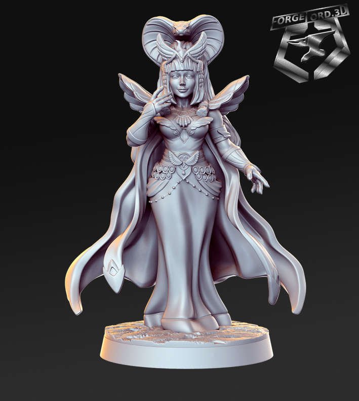 Meritamun-RN-Estudio-the-sands-of-time-collection-figurines-fantasy-tabletop-RPG-3D-miniatures