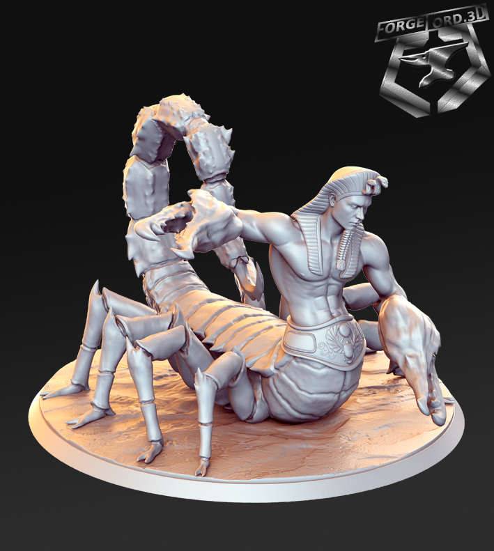 Scarapion-RN-Estudio-the-sands-of-time-collection-figurines-fantasy-tabletop-RPG-3D-miniatures