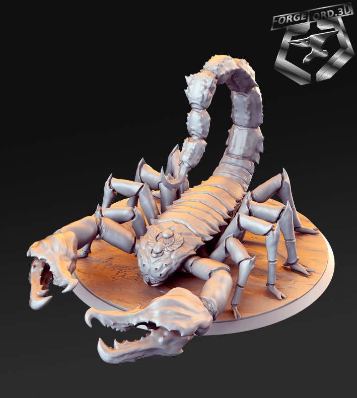 Tomb-GuardScorpion-RN-Estudio-the-sands-of-time-collection-figurines-fantasy-tabletop-RPG-3D-miniatures