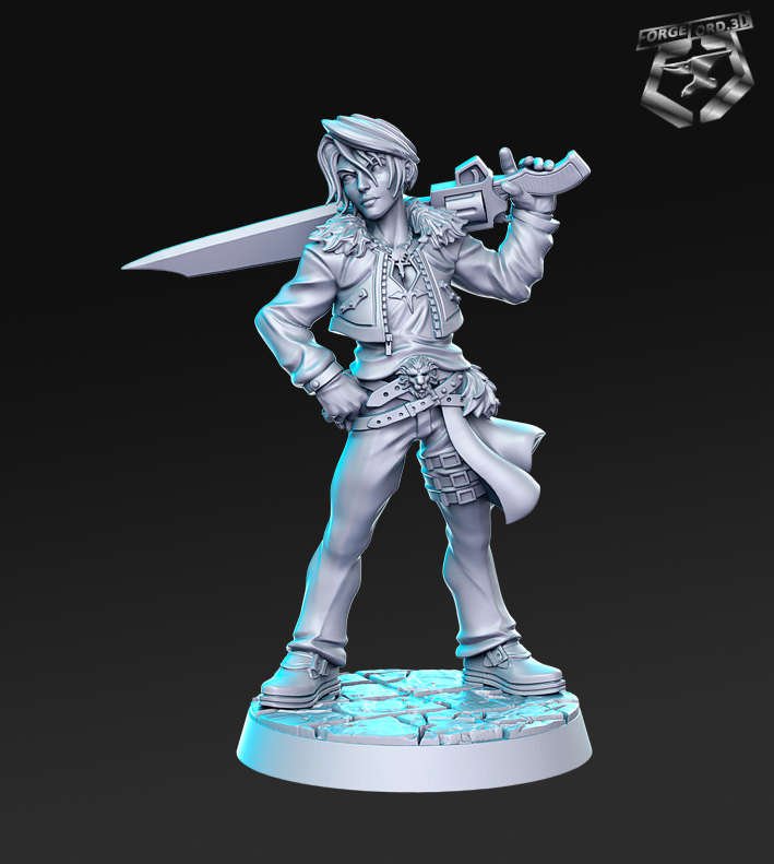 Cal-Lionclaw-RN-Estudio--collection-figurines-fantasy-tabletop-RPG-3D-miniatures