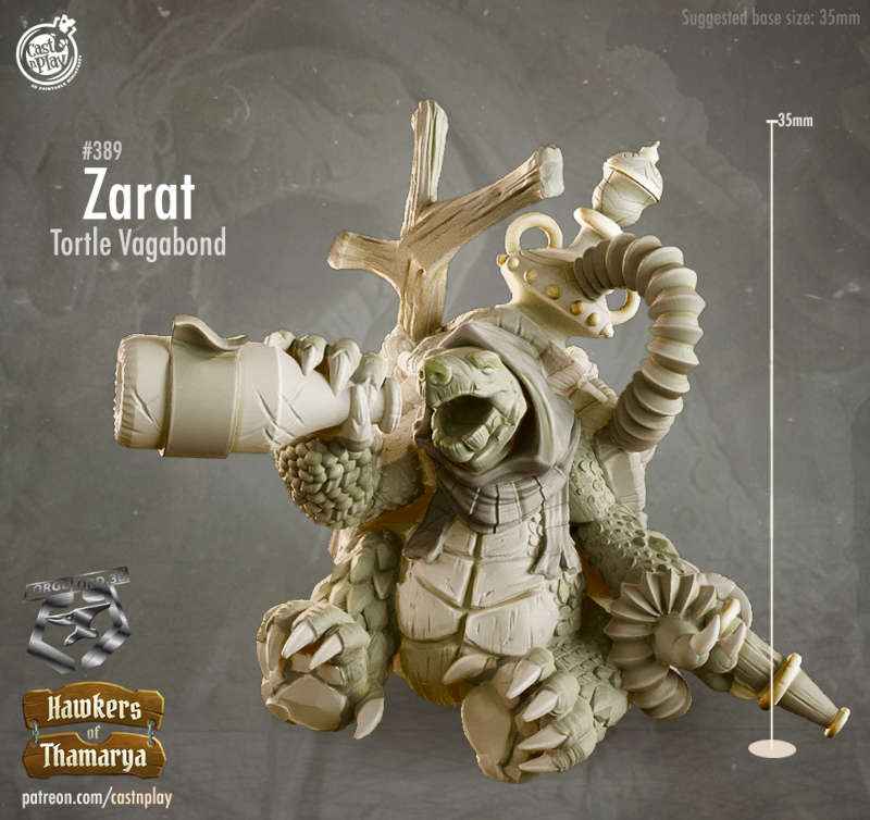 Zarat-CastNPlay-Hawkers-of-Thamarya-Collection--fantasy-tabletop-RPG-3D-miniatures