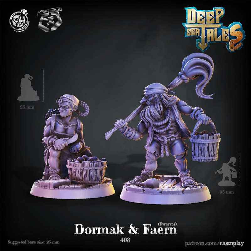 Dwarves-CastNPlay-deep-ser-tales-Collection--fantasy-tabletop-RPG-3D-miniatures