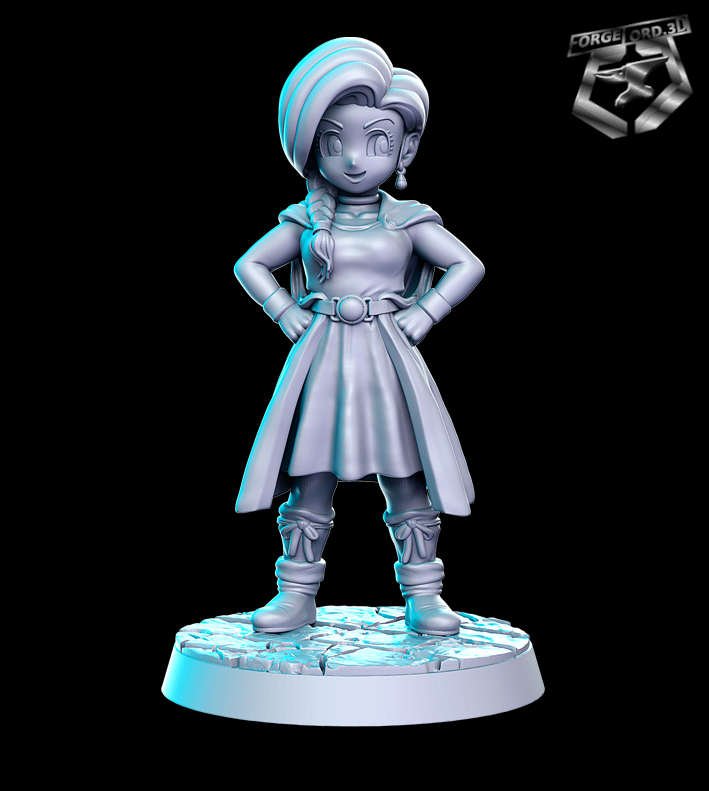 Sybill-RN-Estudio--classic-jrpg-vol3-collection-figurines-fantasy-tabletop-RPG-3D-miniatures